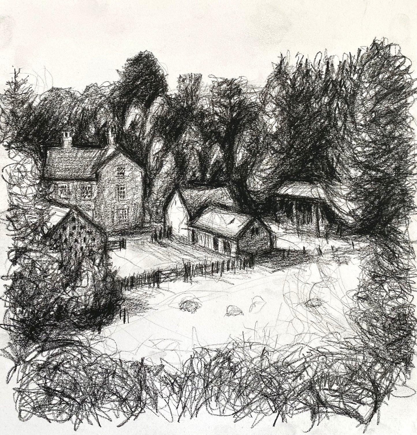 Cantlop Mill and Sheep