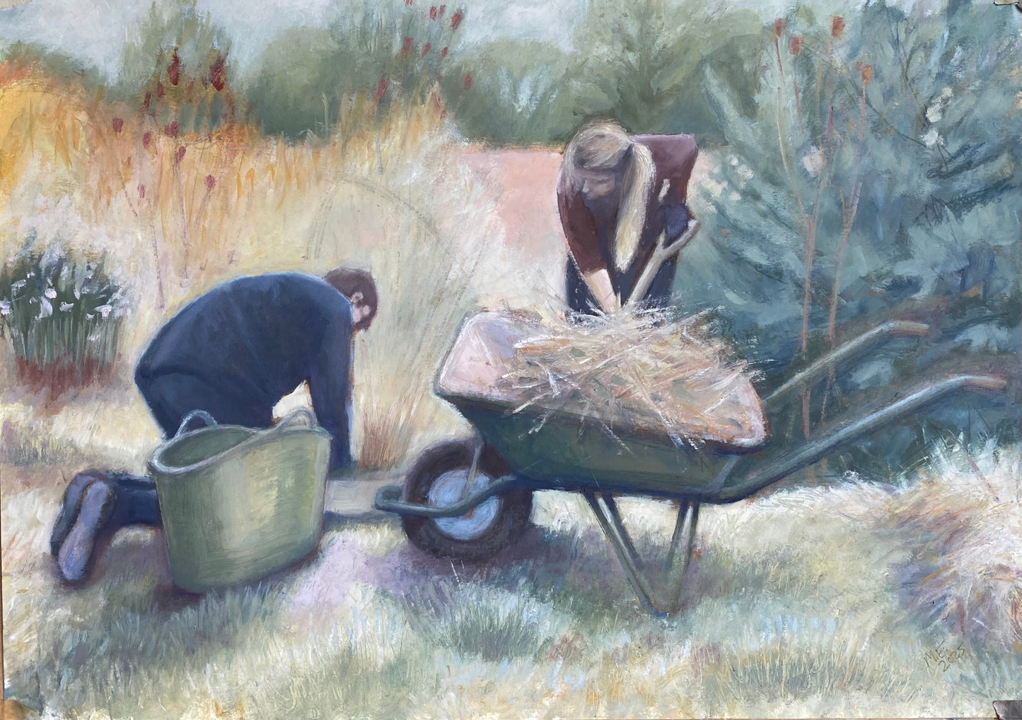 Dan and Maria, Wildegoose Nursery