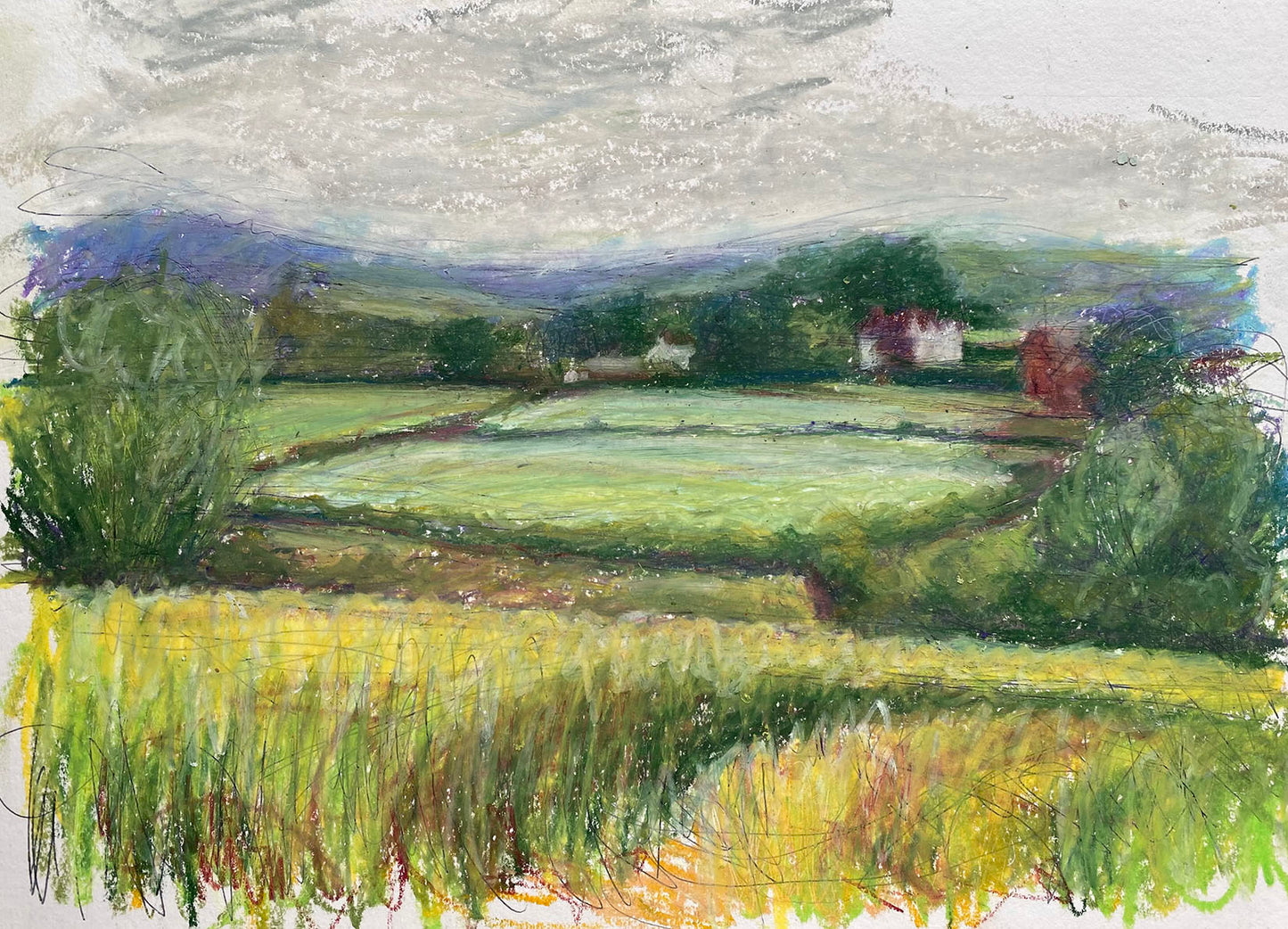 Cound Brook valley to Cantlop