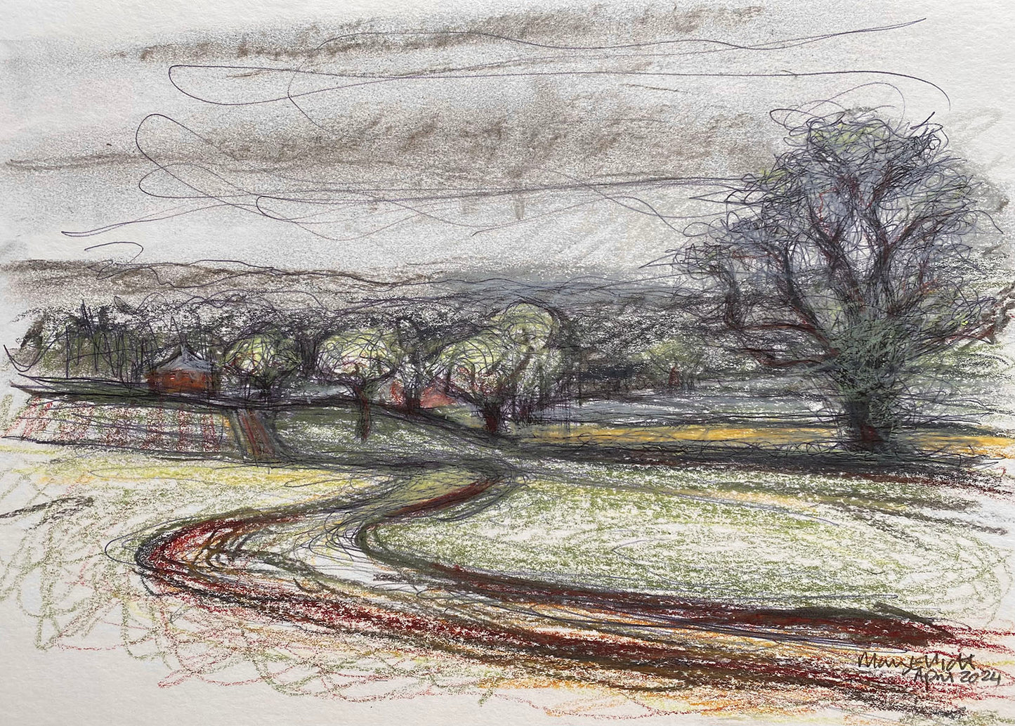 Looking towards Condover