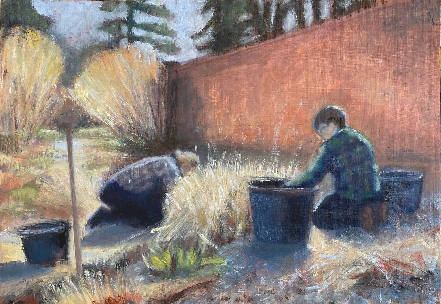 Greetings card - Laura and Dan