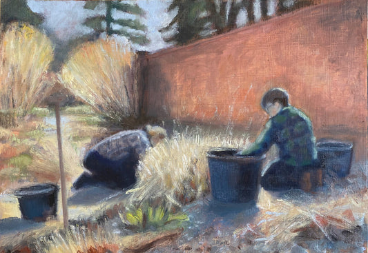 Greetings card - Laura and Dan