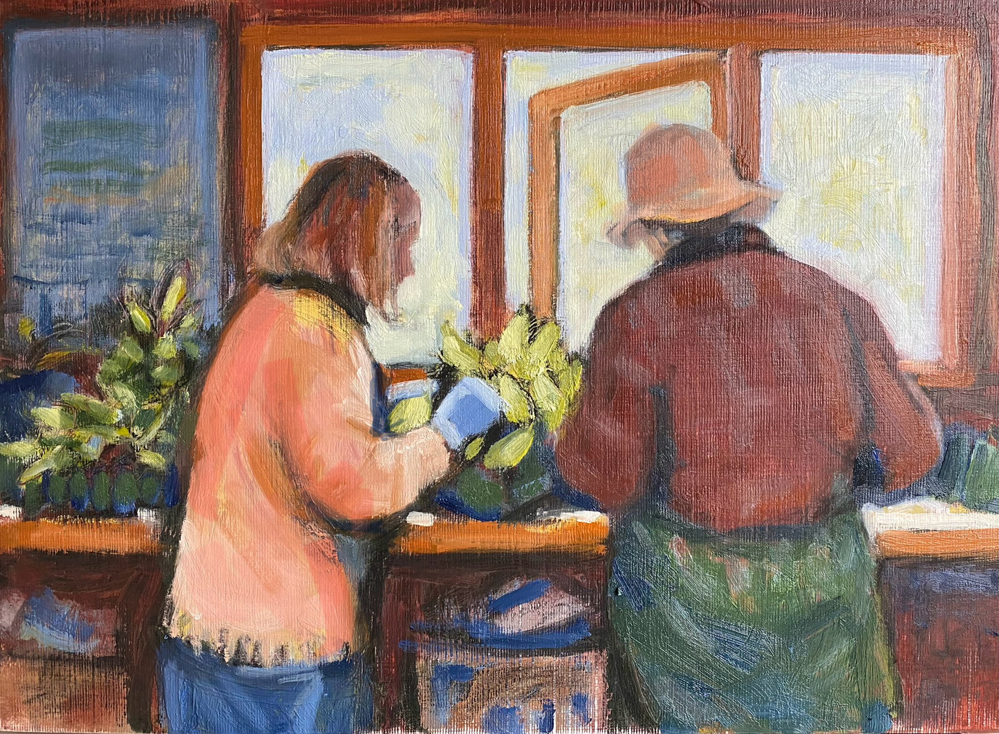 Greetings card - The Potting Shed 1