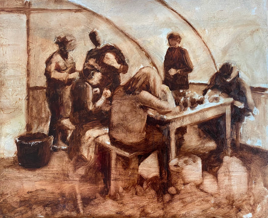 Greetings card - The Polytunnel