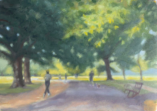 Runners in the Park