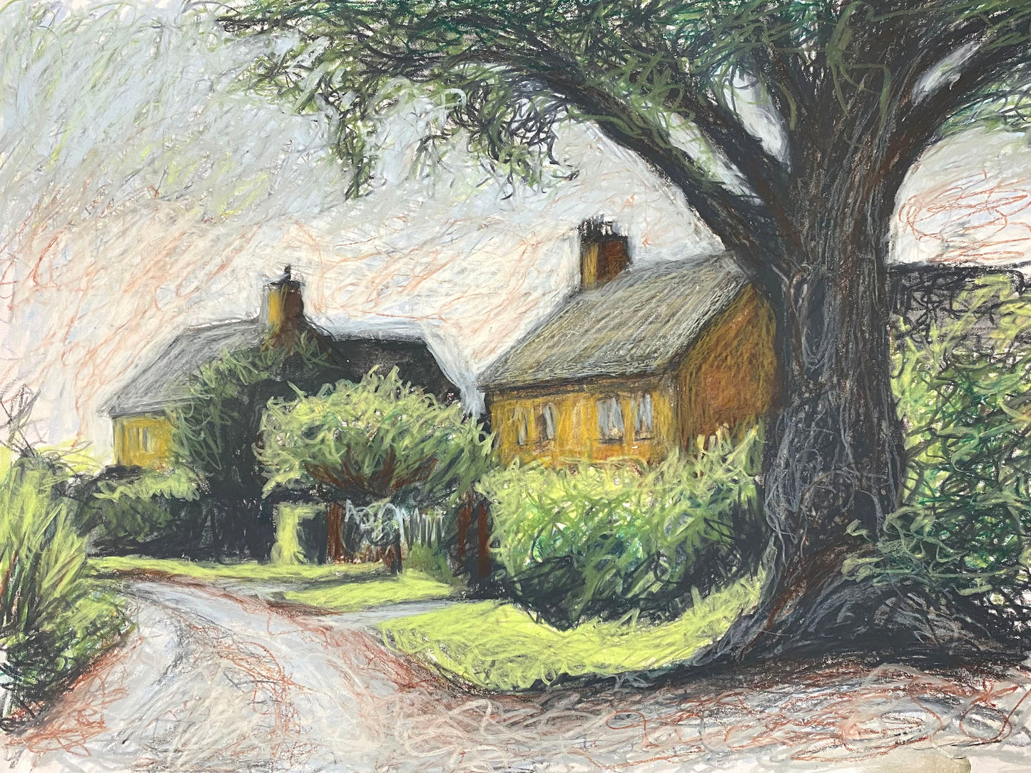 The Cottages, Cantlop, Summer
